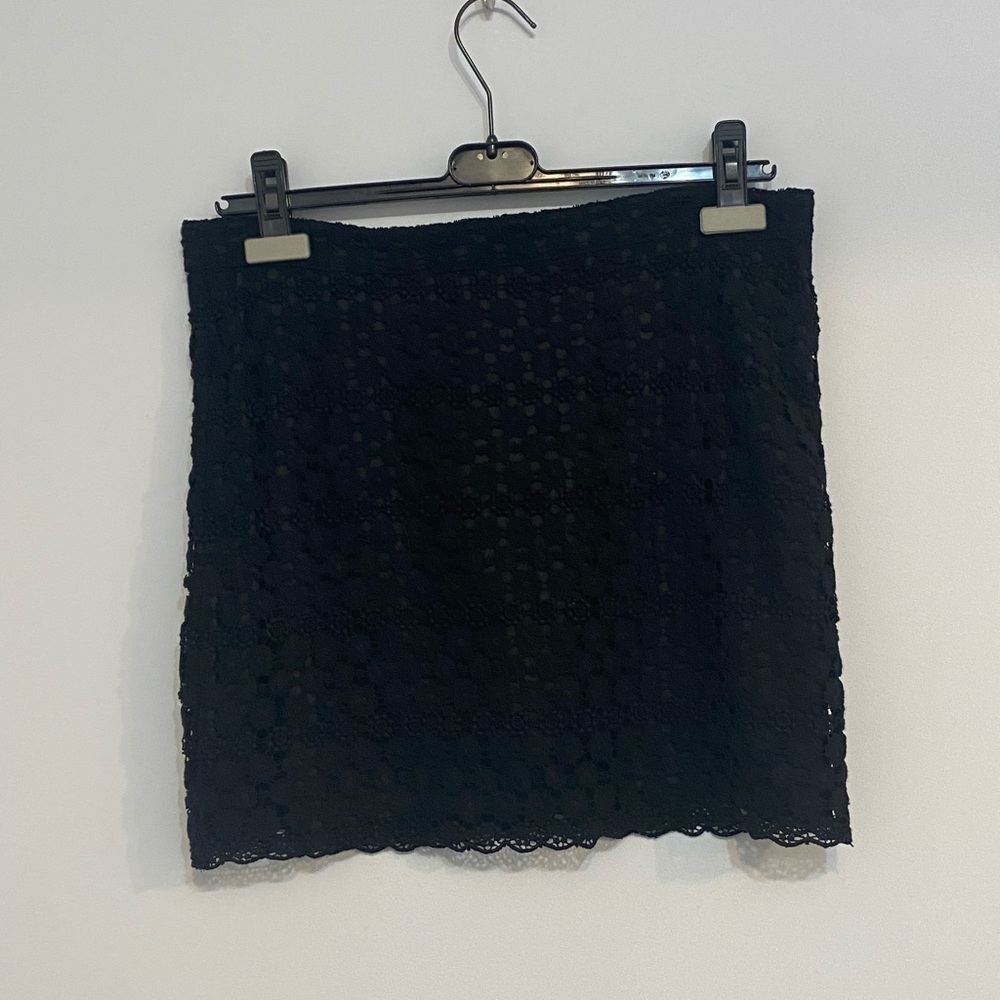 H&M Dividend Mini Short Skirt Knit like overlay